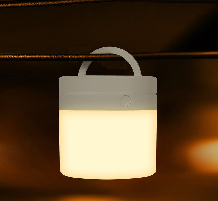 Seven-color Ambience Light Touch Charging Outdoor LED Camping Lamp