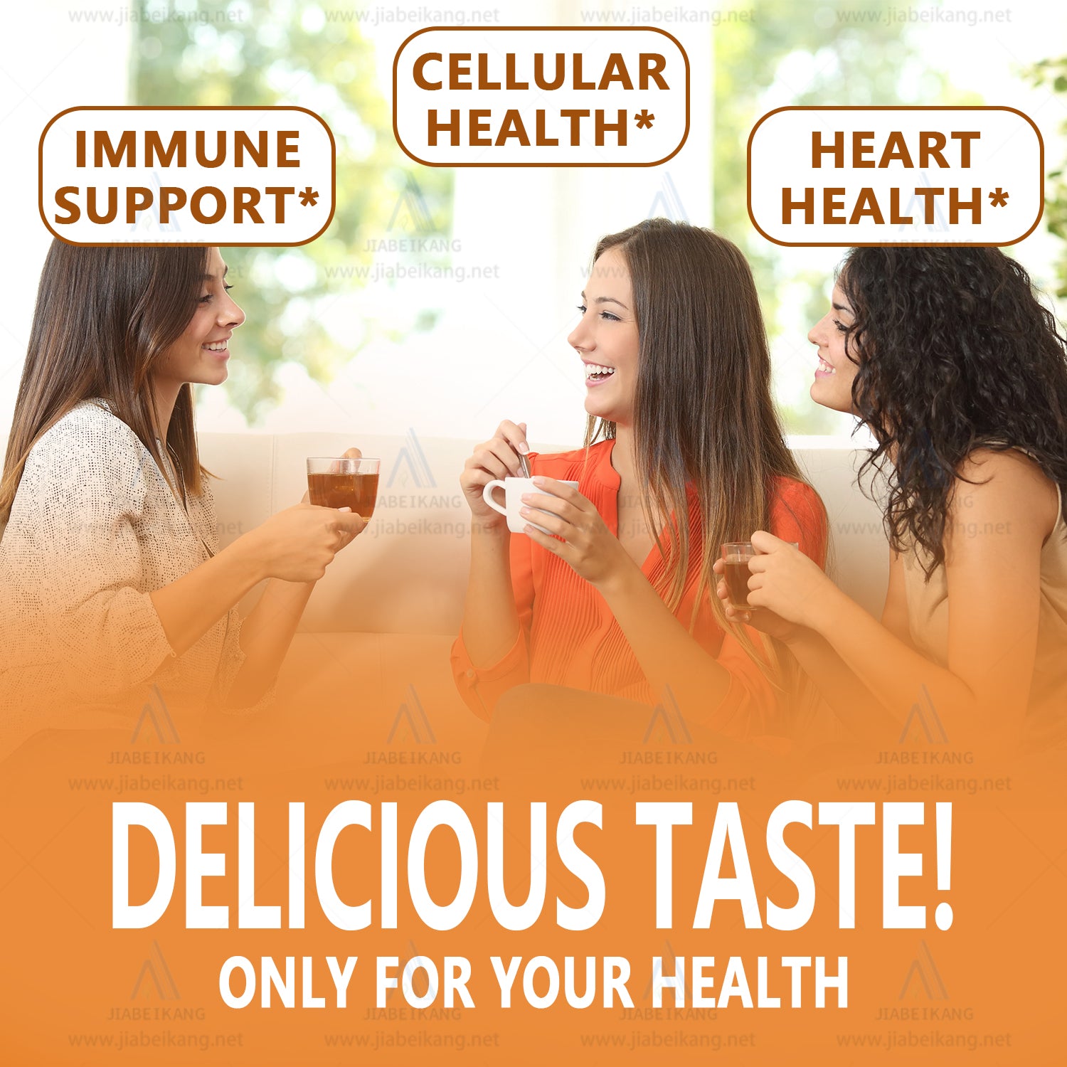 Jiabeikang Factory OEM ODM Custom Ready Stock Wholesale Immune Heart Blood Health Supplements Zinc Vitamin CoQ10 Gummies