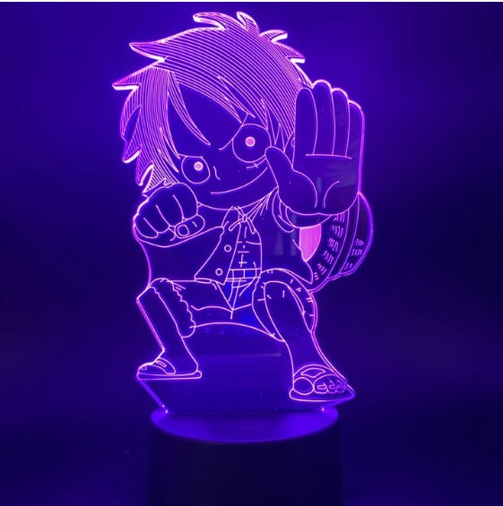 Colorful touch remote control LED visual light