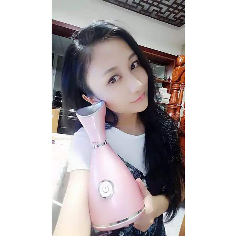 Nano Thermal Facial Steamer –Hot Mist Moisturizer