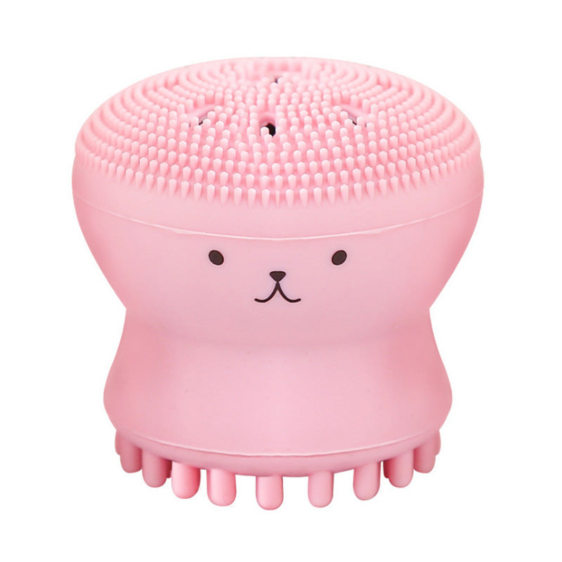 Cute Silicone Cleansing And Exfoliating Tool Brush