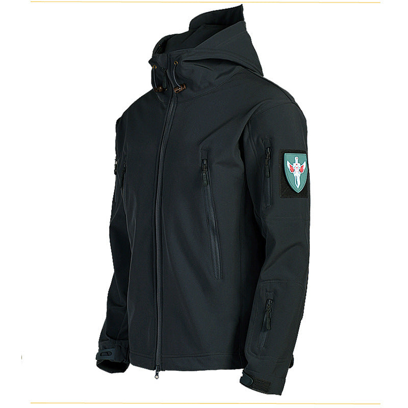 Men's Shell Jacket Trench Coat