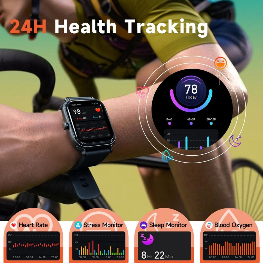 2025 New 2.0-inch Smart Watch With Multiple Sports Modes And Fitness Tracker