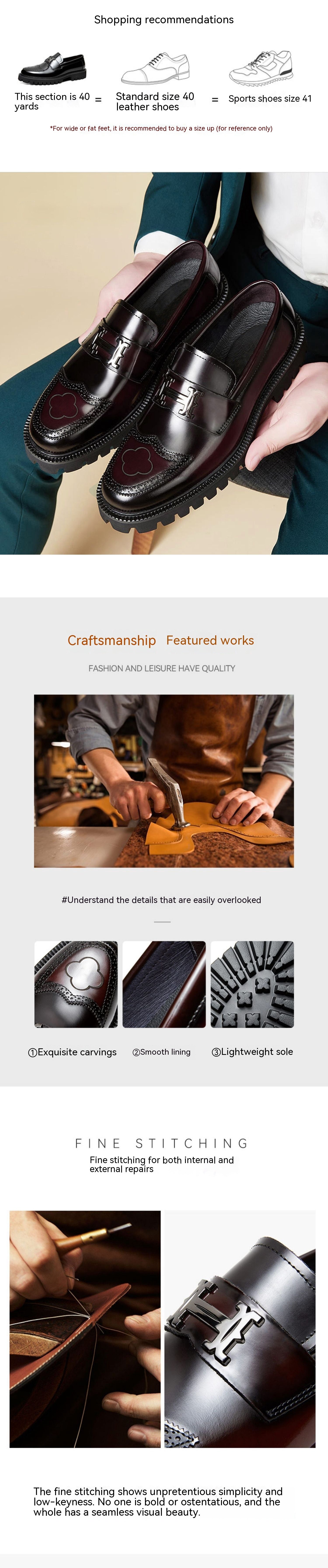 Leather Men’s Dress Shoes