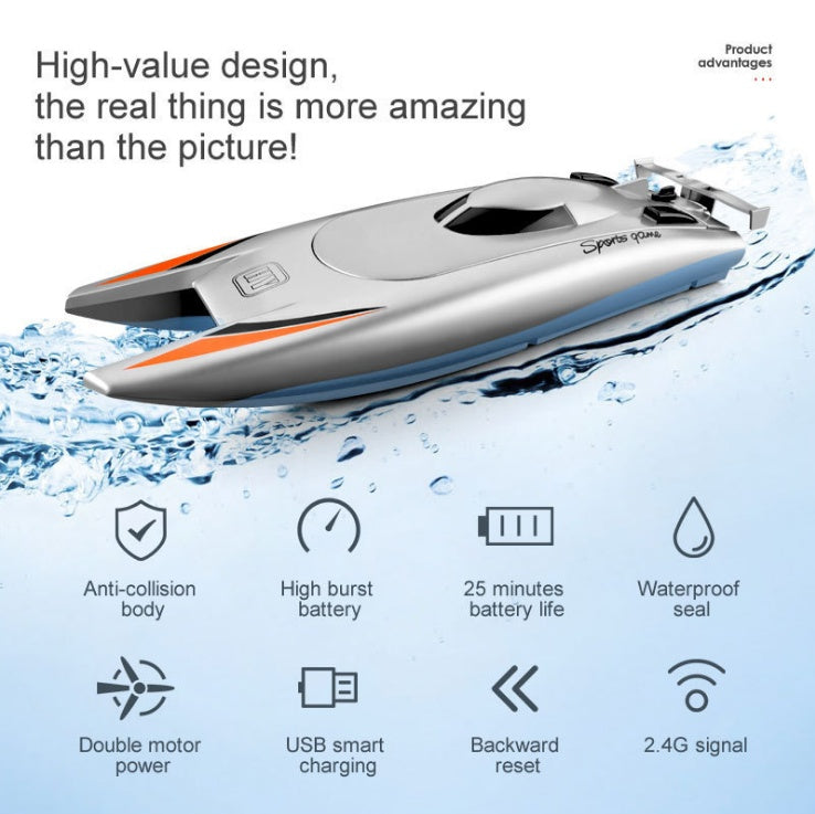 RC Boat, Fun for Pool & Lake - ThunderWave RC