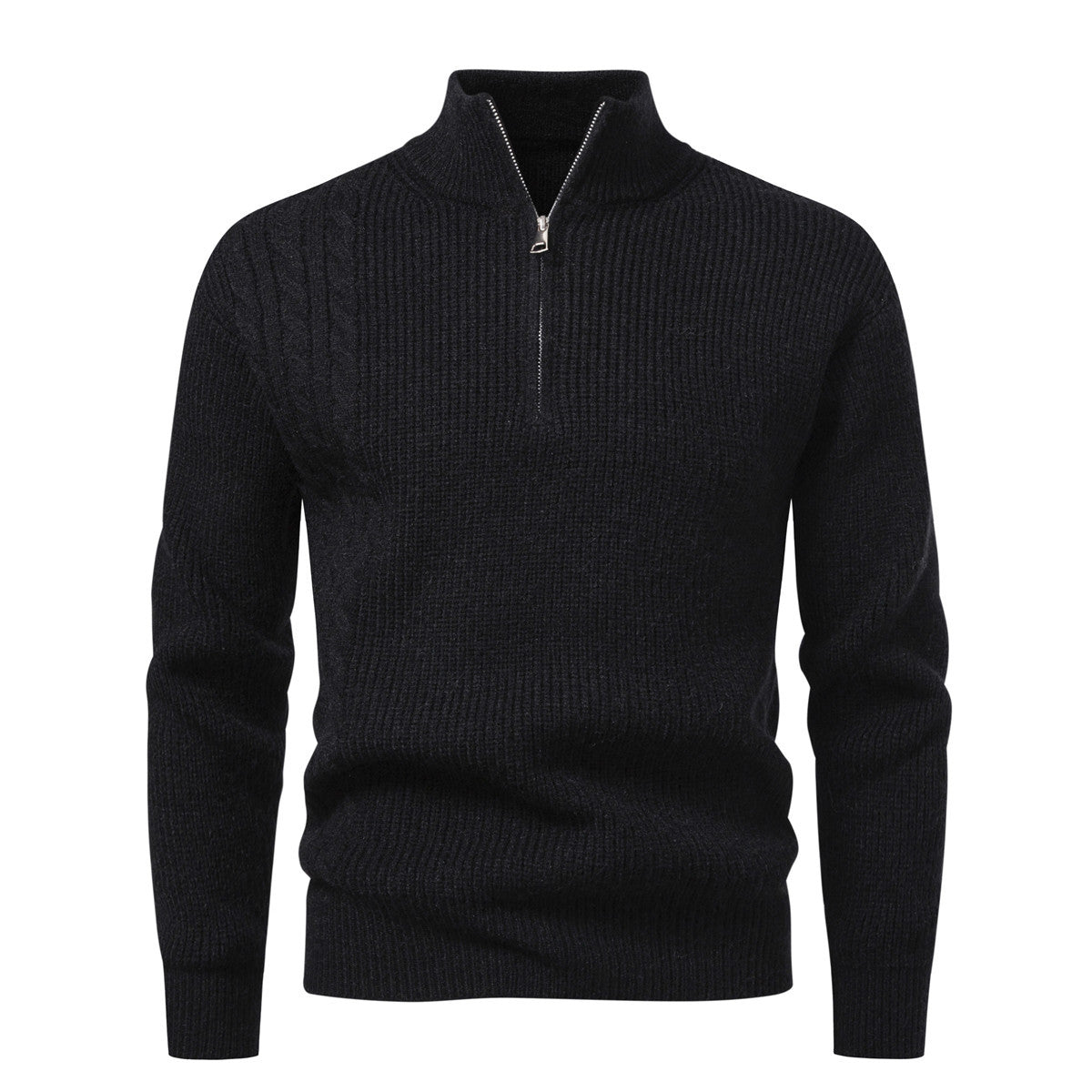 Autumn And Winter Men's Half-zip Pullover Sweater