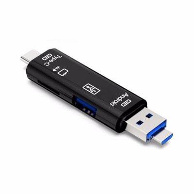 Type-C Micro USB To OTG Hub Adapter