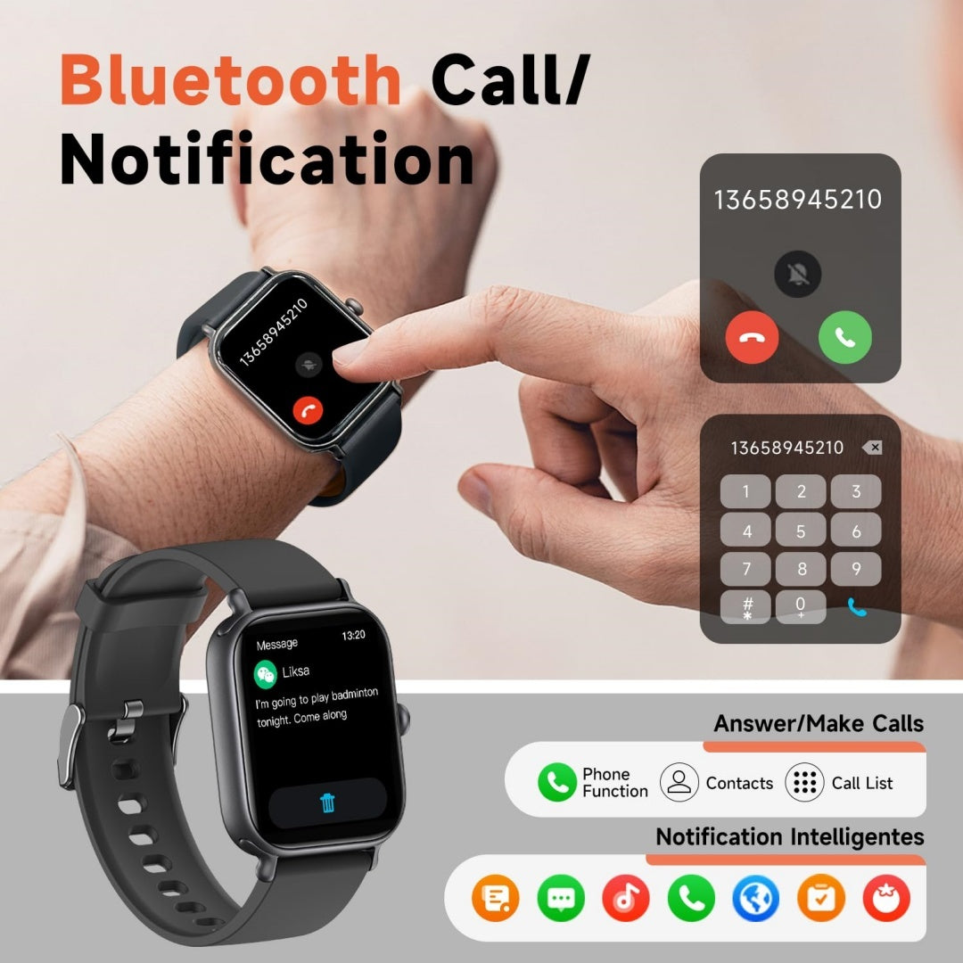 2025 New 2.0-inch Smart Watch With Multiple Sports Modes And Fitness Tracker