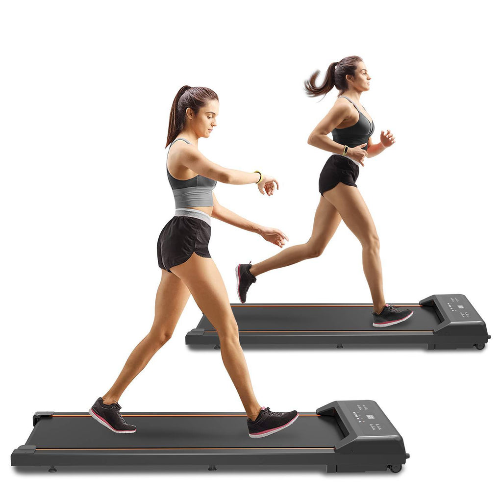 Treadmill - Walking Pad Under Desk Treadmill LED Display And Remote Control Portable Treadmill