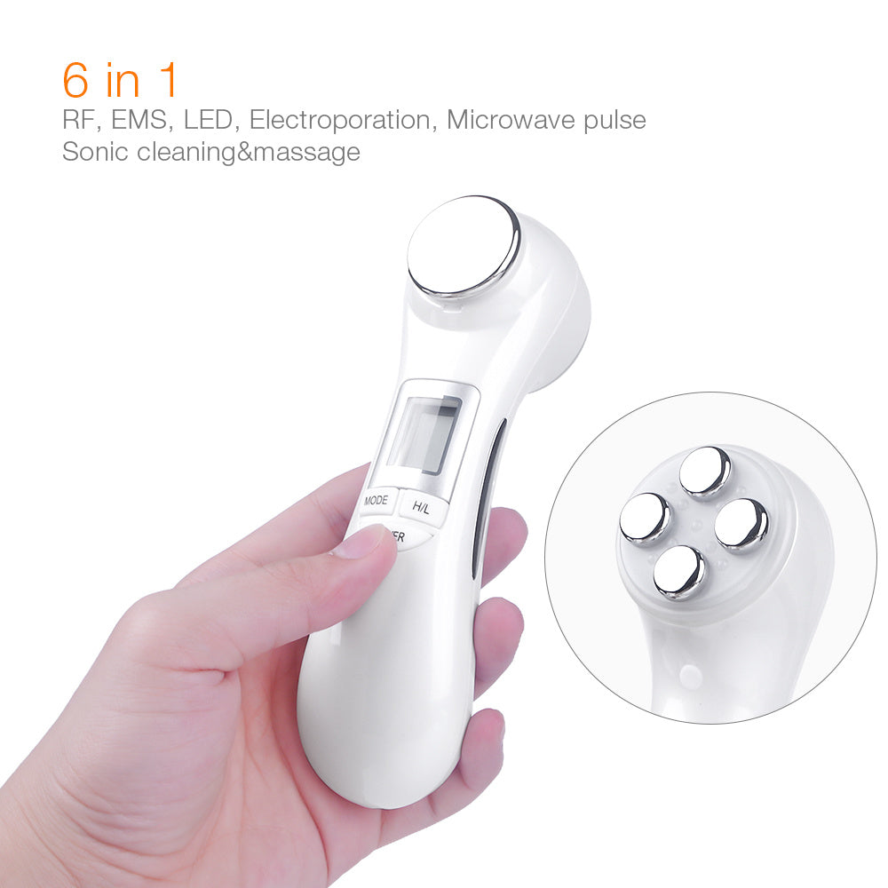 Facial & Body Beauty Device - Multi-Function 6-in-1