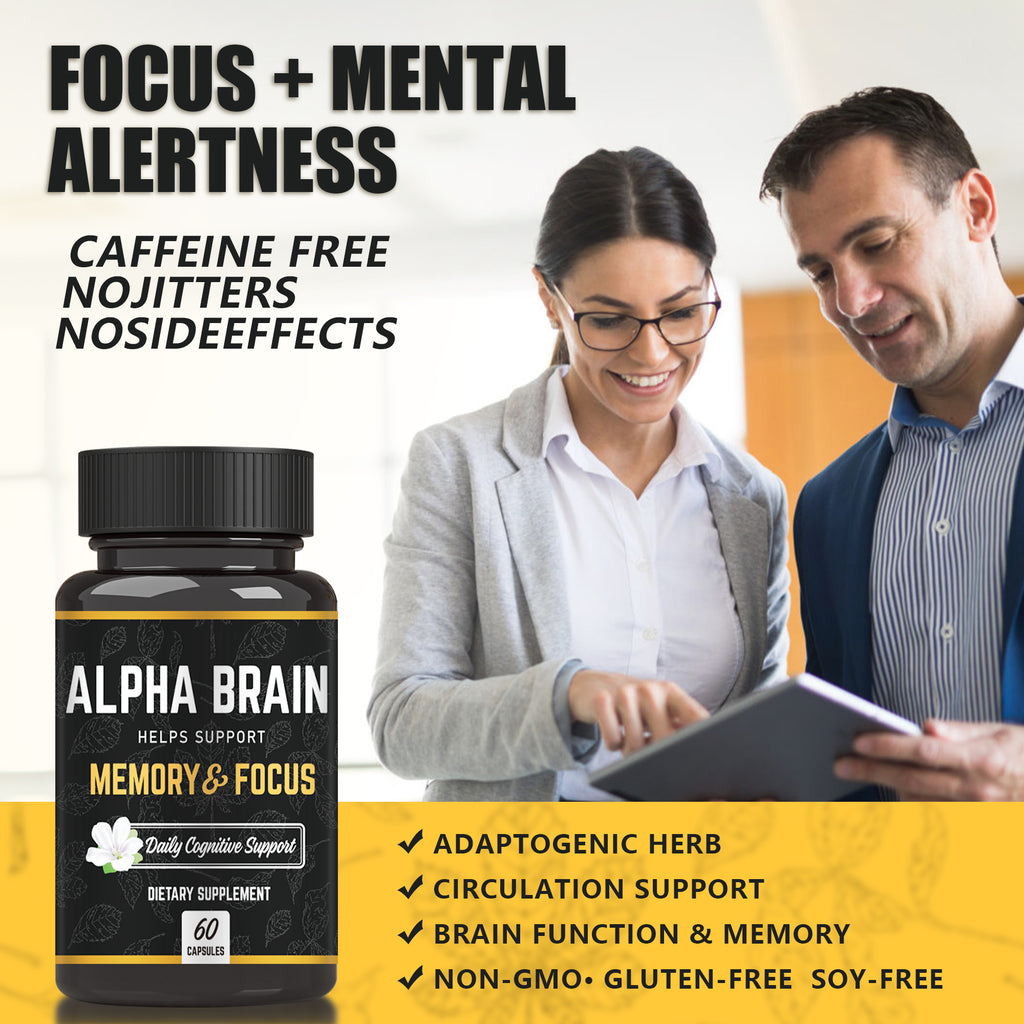Jiabeikang Factory Customized Alpha Brain Capsule Nutritional Pills Supplements And Vitamins Booster Focus Memory Brain Health