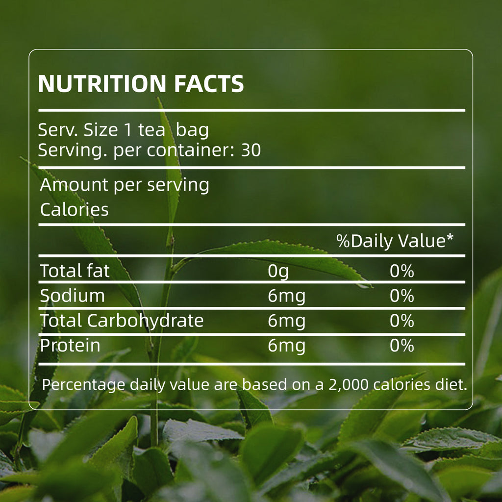 Custom Formula Green Tea Bag Herbal Supplements Manufacturer OEM ODM Certified GMP HALAL COA Wholesale Health Care Tea Product