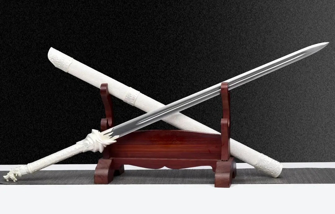 Shaoshi Integral Precious Sword High Manganese Steel Self-Defense Cold Weapon  Collection-Grade  Unsharpened