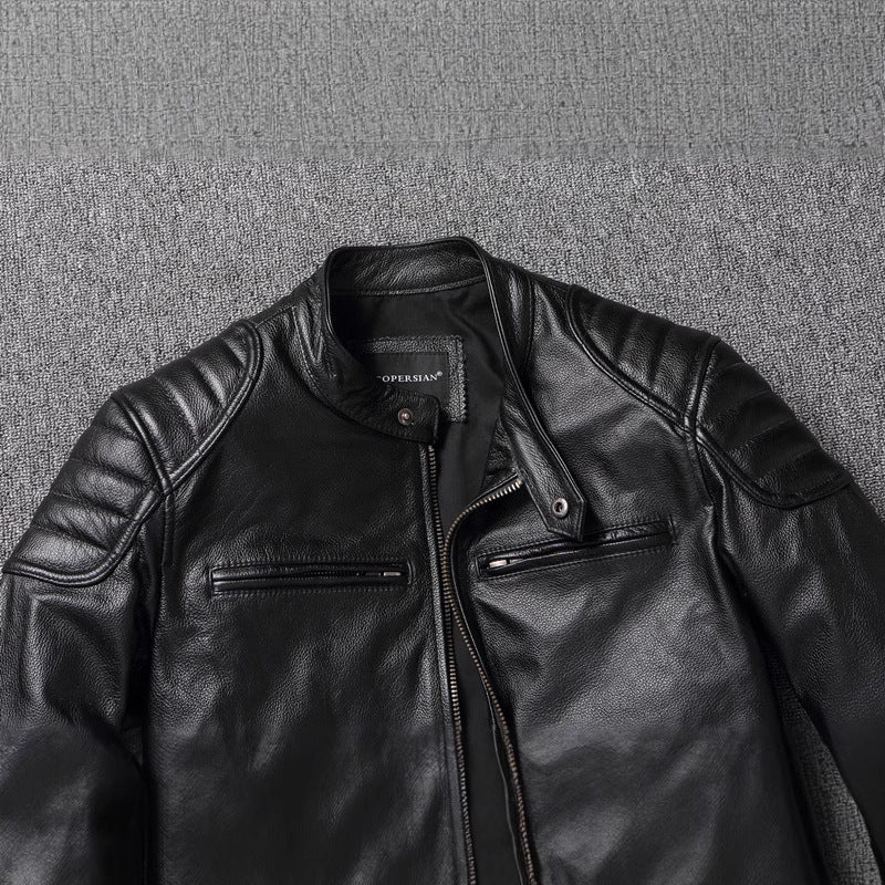 Leather Coat