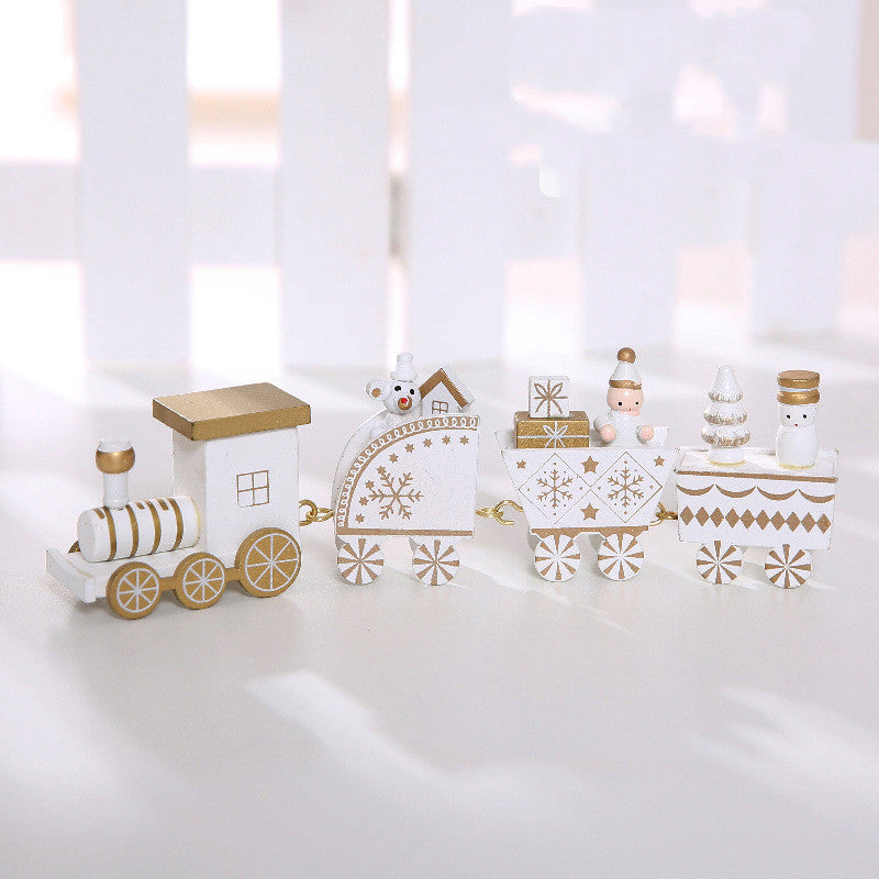Christmas Decorations - Wooden train