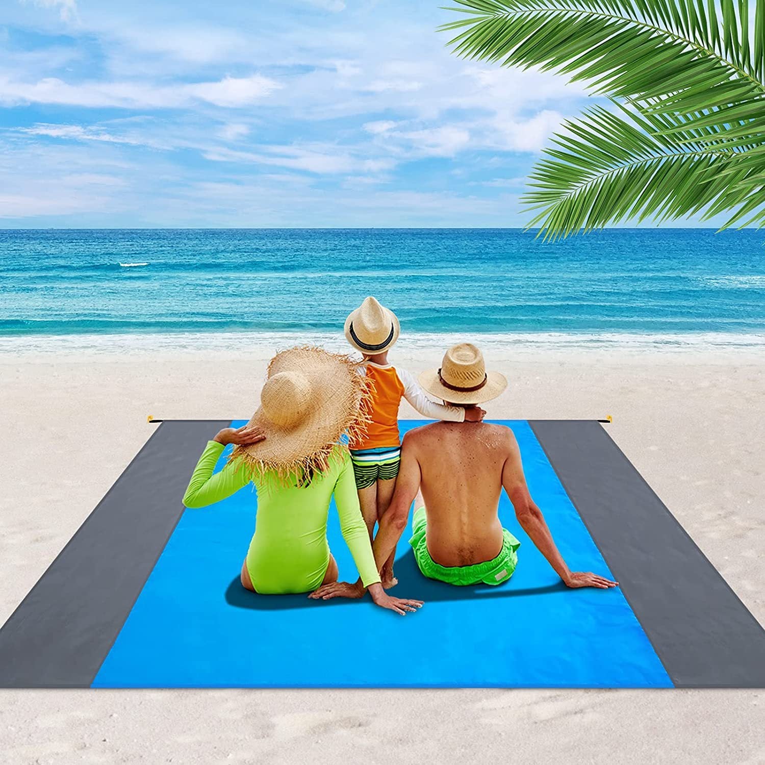 Outdoor Camping Waterproof And Moisture-proof Liner Pocket Folding Lawn Beach Mat