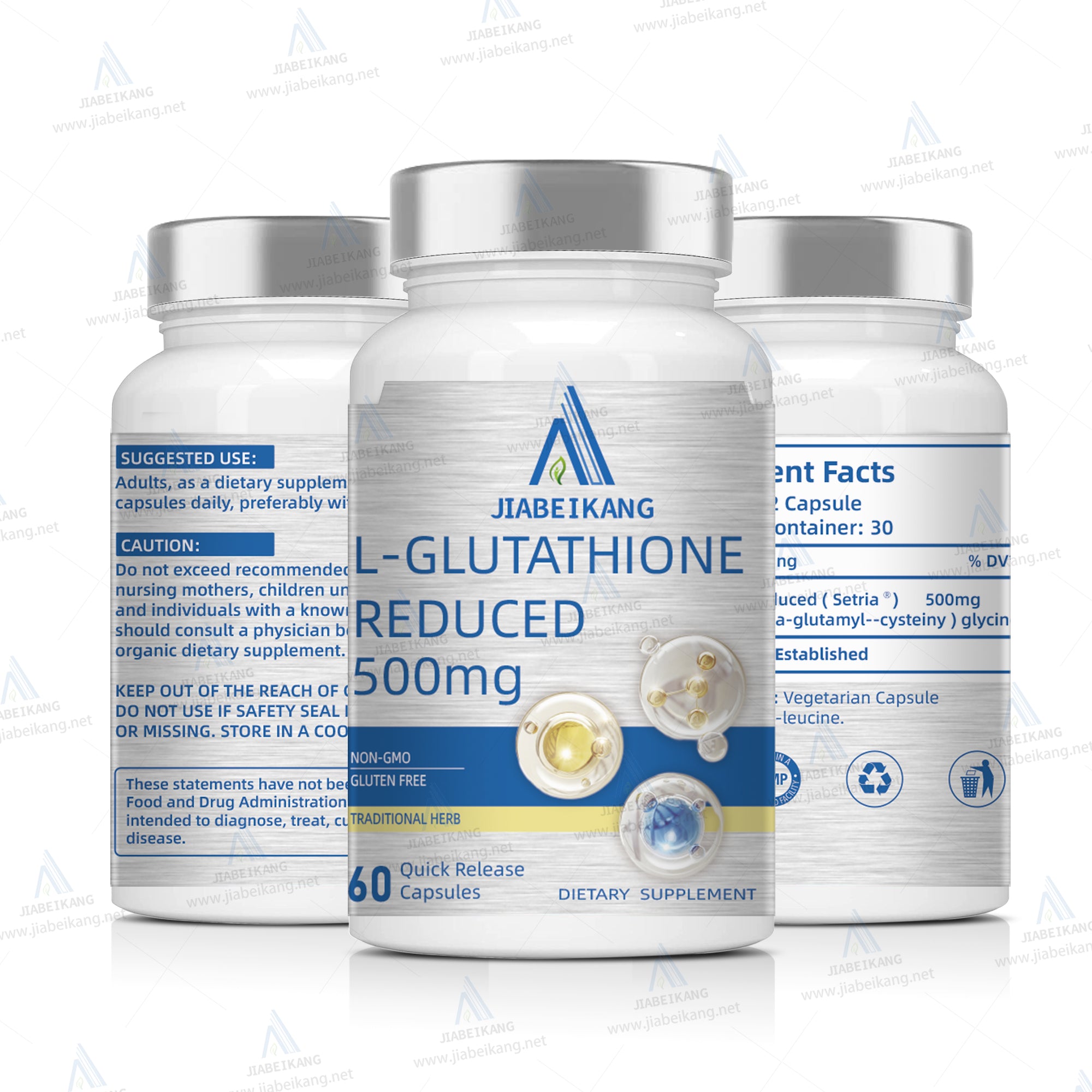 Liposomal Glutathione Capsules Skin Whitening Beauty Supplement With Collagen And Vitamin C Best Brightening Formula