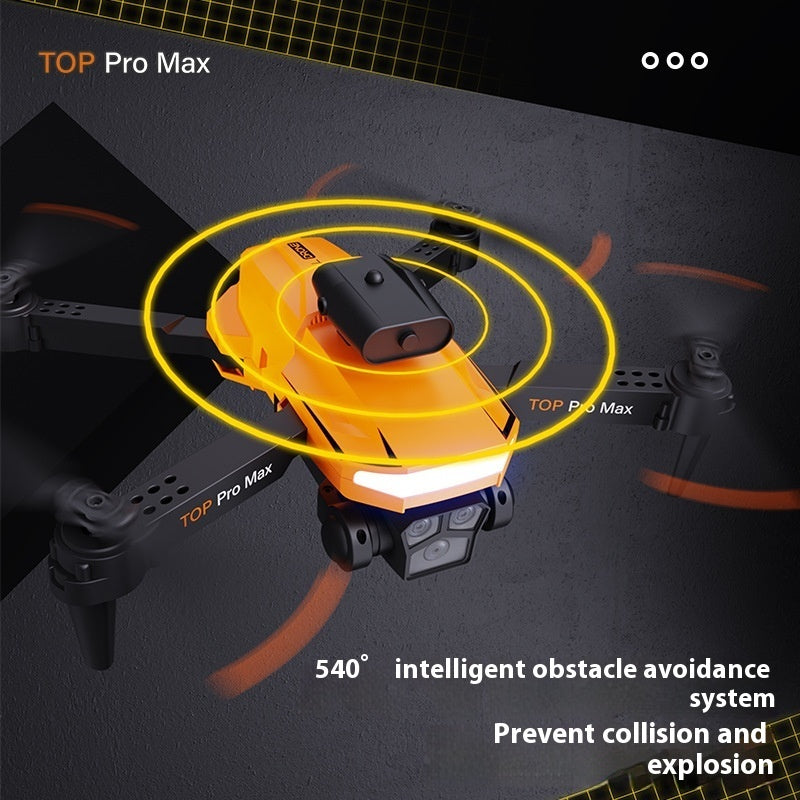 RC Drone with 4K Camera – Brushless Motor, Obstacle Avoidance, WiFi FPV, Vertical Shot - HawkEye P18 Drone