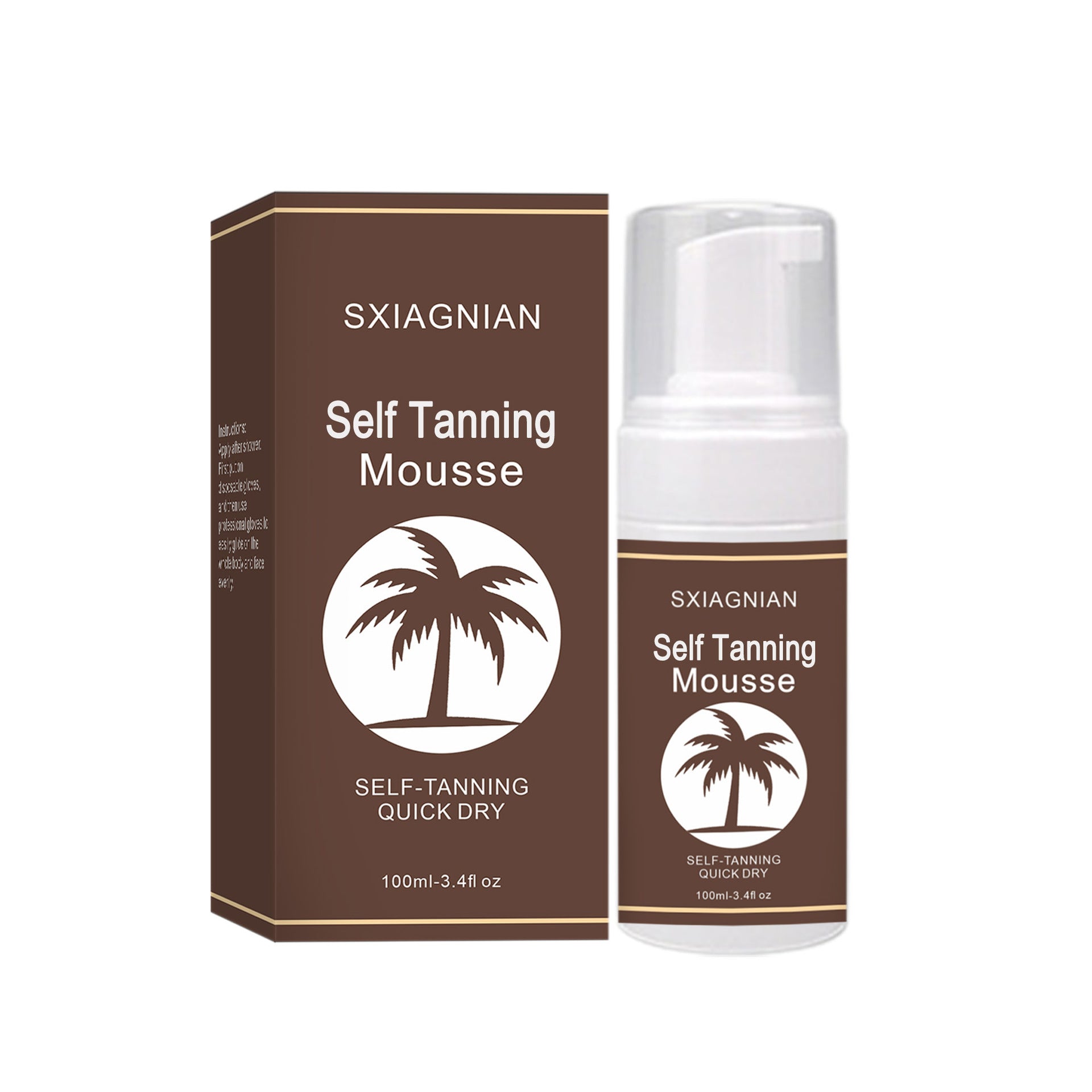 Tanning Mousse Bronzer Moisturizing Without Sun