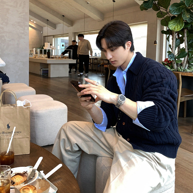 Men's Sweater Sweater Loose Retro