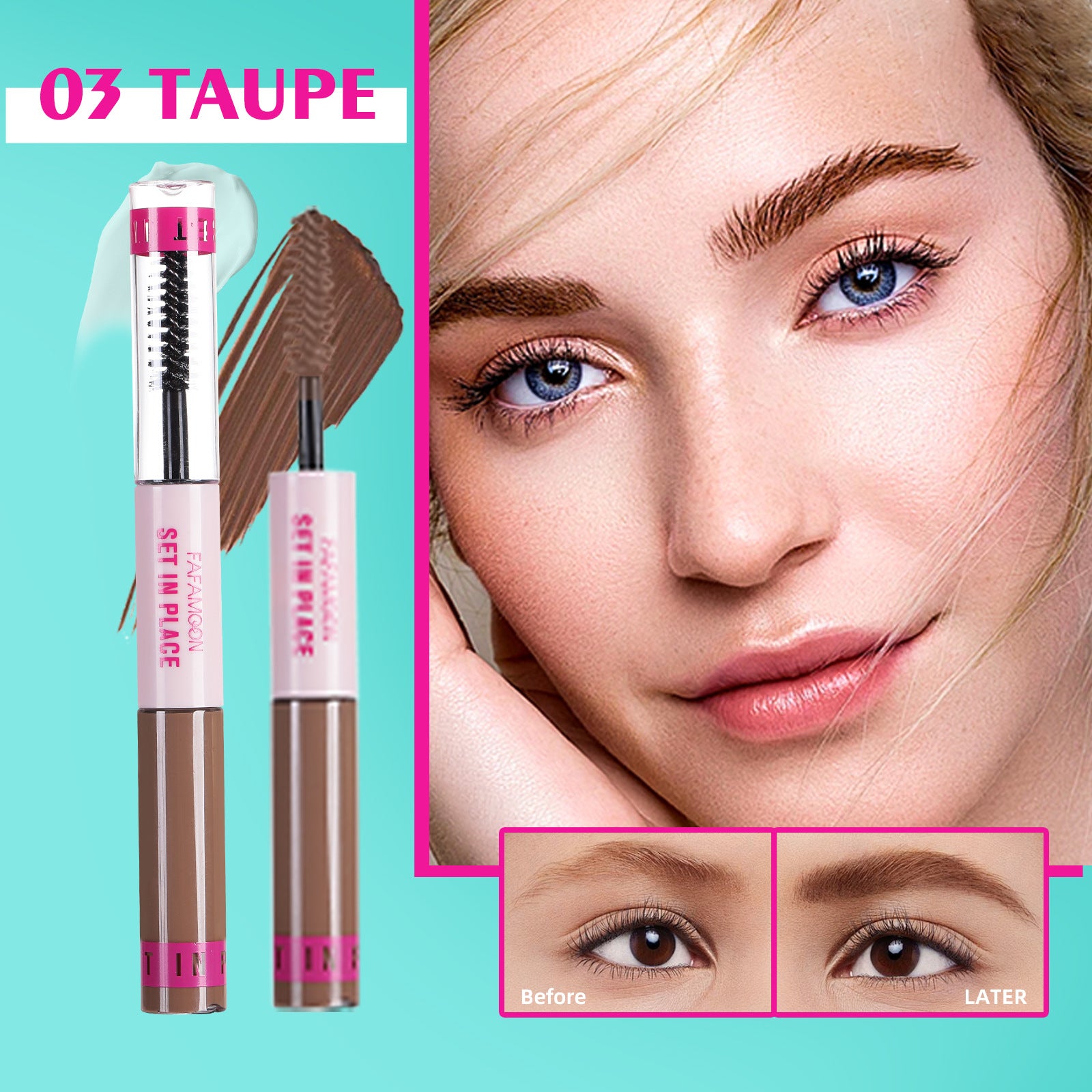 Setting Brow Cream Liquid Transparent Gel