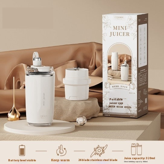 Juicer Cup Juice Cup Portable And Versatile Double Cover Wireless