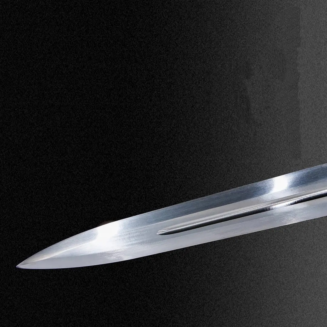 Lilong Sword One-piece High Manganese Steel Collectible Cold Weapon Unsharpened Not For Self-Defense