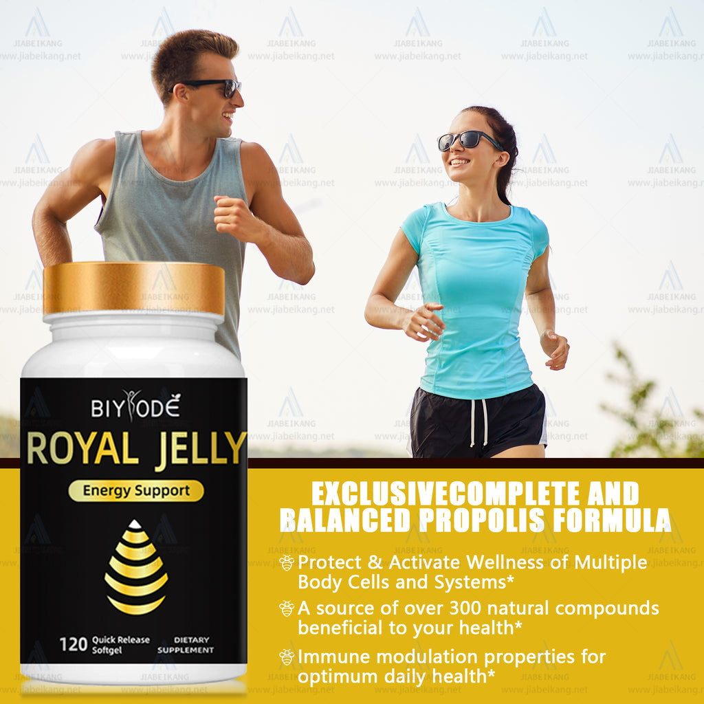 Custom Royal Jelly Softgel Supplement OEM ODM Liver Support Formula Herbal Supplement
