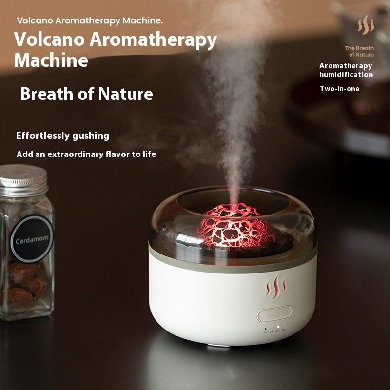 Simulation Flame Aroma Diffuser Colorful Flame Aromatherapy Diffuser