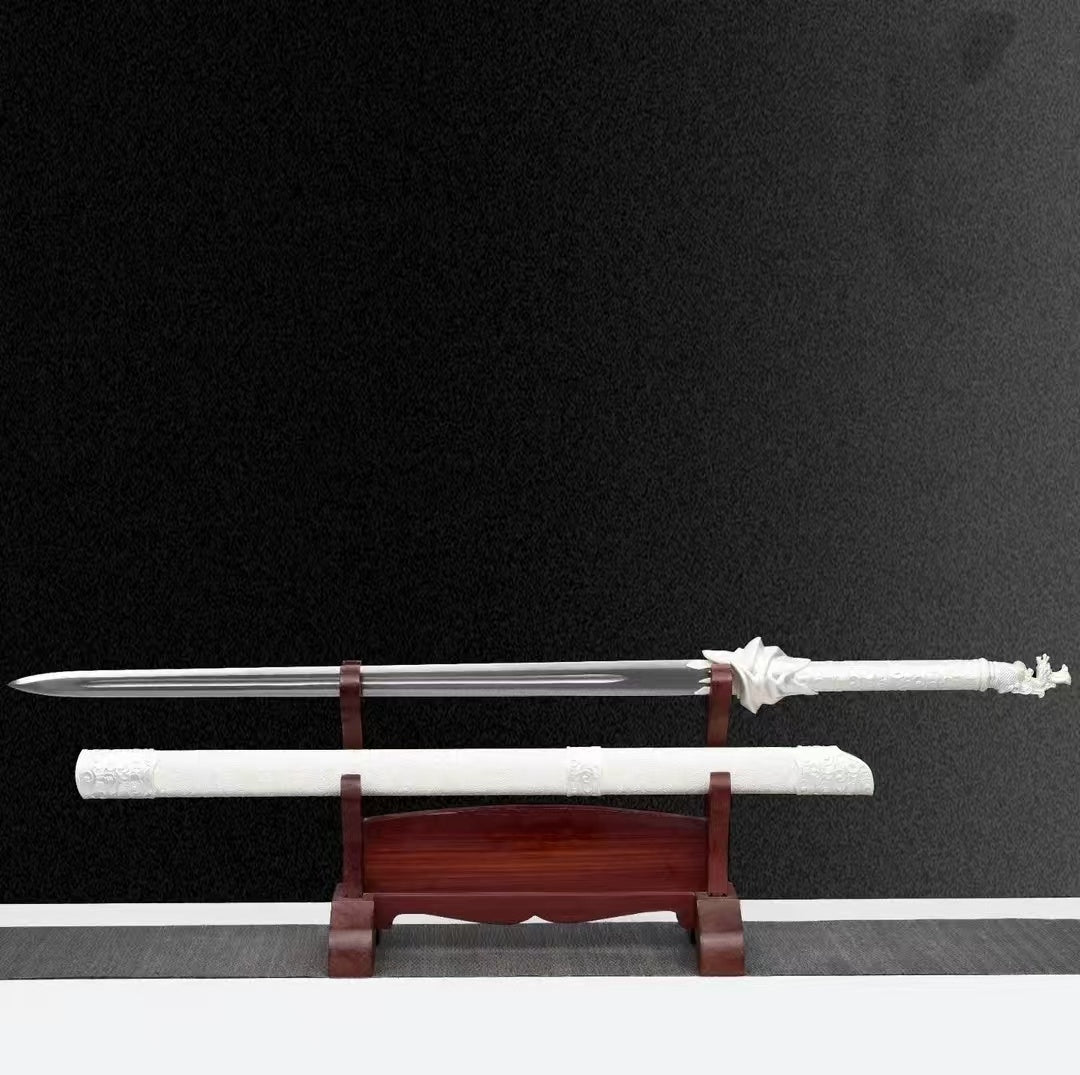 Shaoshi Integral Precious Sword High Manganese Steel Self-Defense Cold Weapon  Collection-Grade  Unsharpened