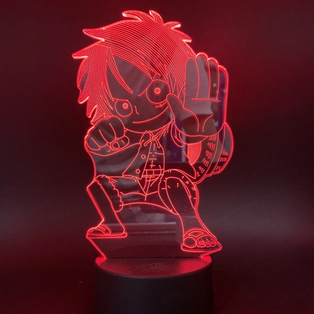 Colorful touch remote control LED visual light