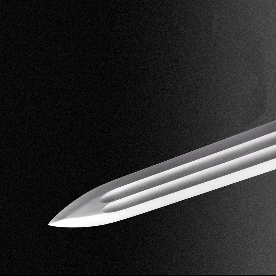 HanwangIntegral Sword High Manganese Steel Self-Defense Cold Weapon  Collection-Grade  Unsharpened