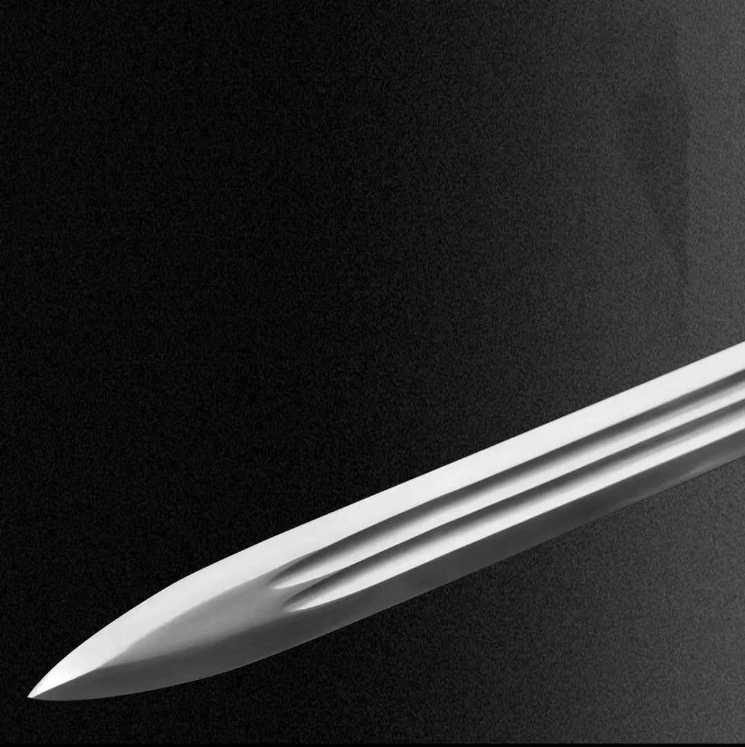 Dragon Soul Integral Sword High Manganese Steel  Self-Defense Cold Weapon  Collection-Grade  Unsharpened