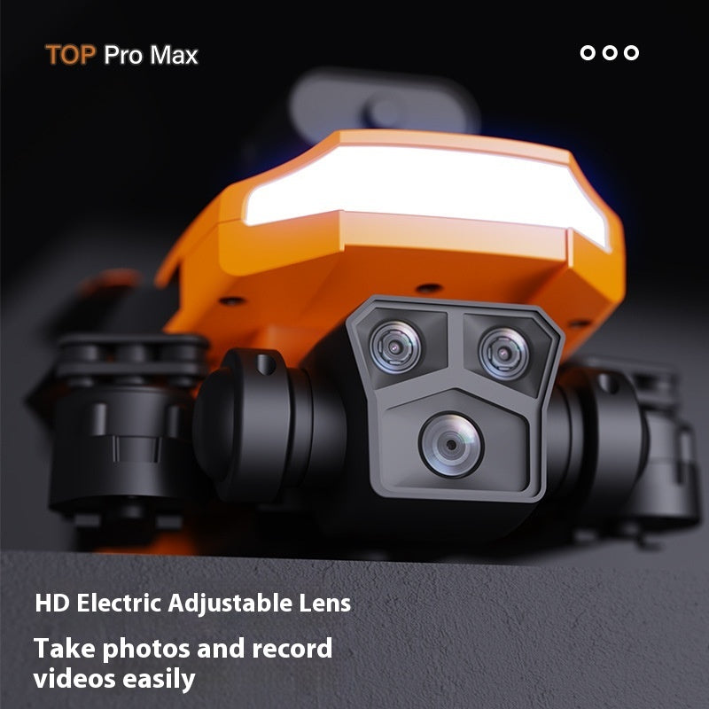 RC Drone with 4K Camera – Brushless Motor, Obstacle Avoidance, WiFi FPV, Vertical Shot - HawkEye P18 Drone