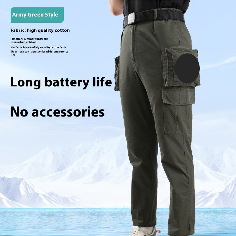 Pants Pure Cotton Construction Site Welder's Clothes