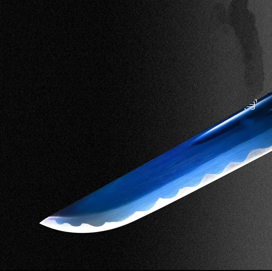 Youlan Integral Embroidered Spring Saber High Manganese Steel Self-Defense Cold Weapon  Collection-Grade  Unsharpened