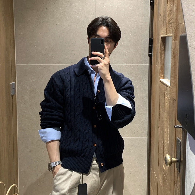 Men's Sweater Sweater Loose Retro