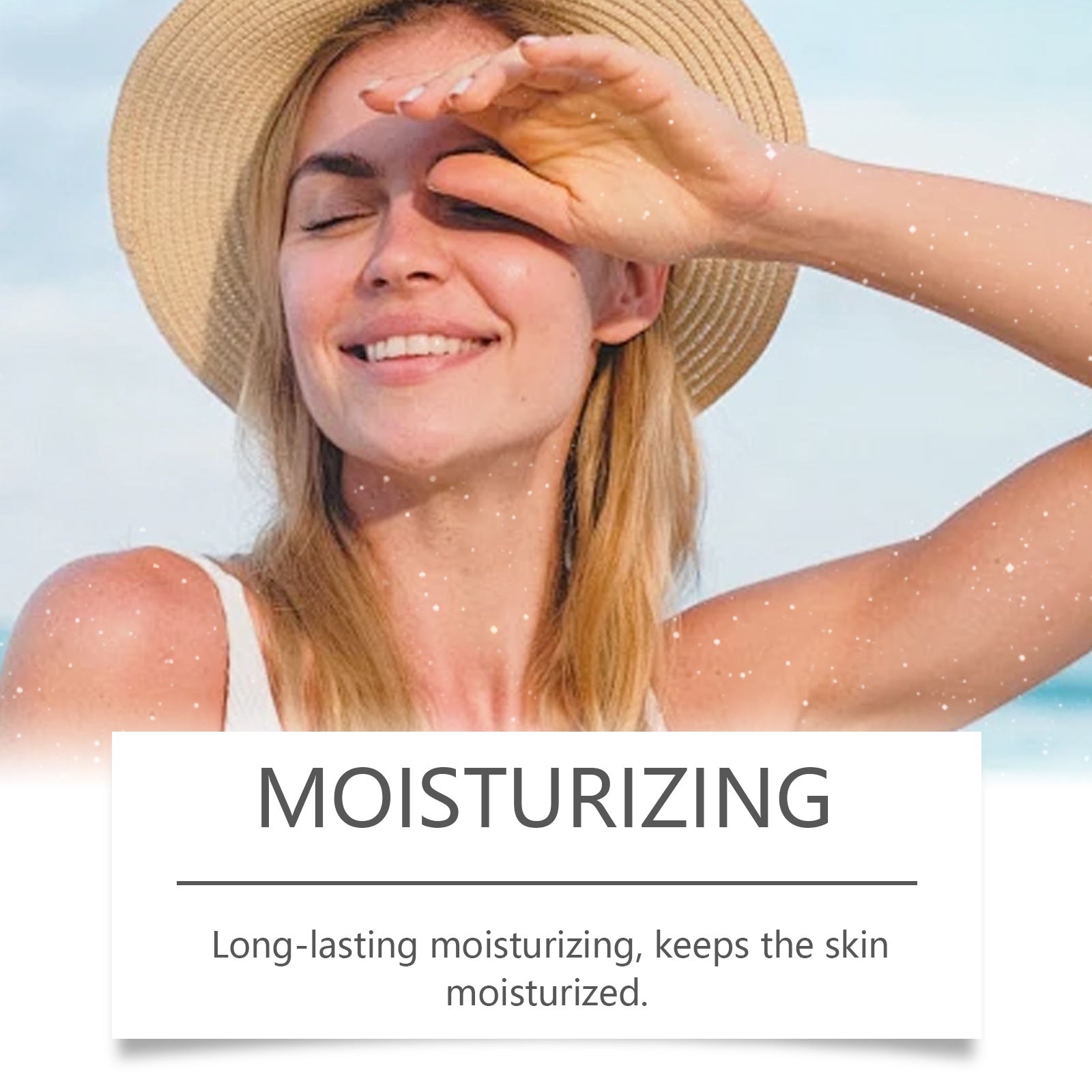 OceAura Bronze Body Glitter Oil Glitter Bronzer Rose Gold Highlighter Waterproof Moisturizing Massage