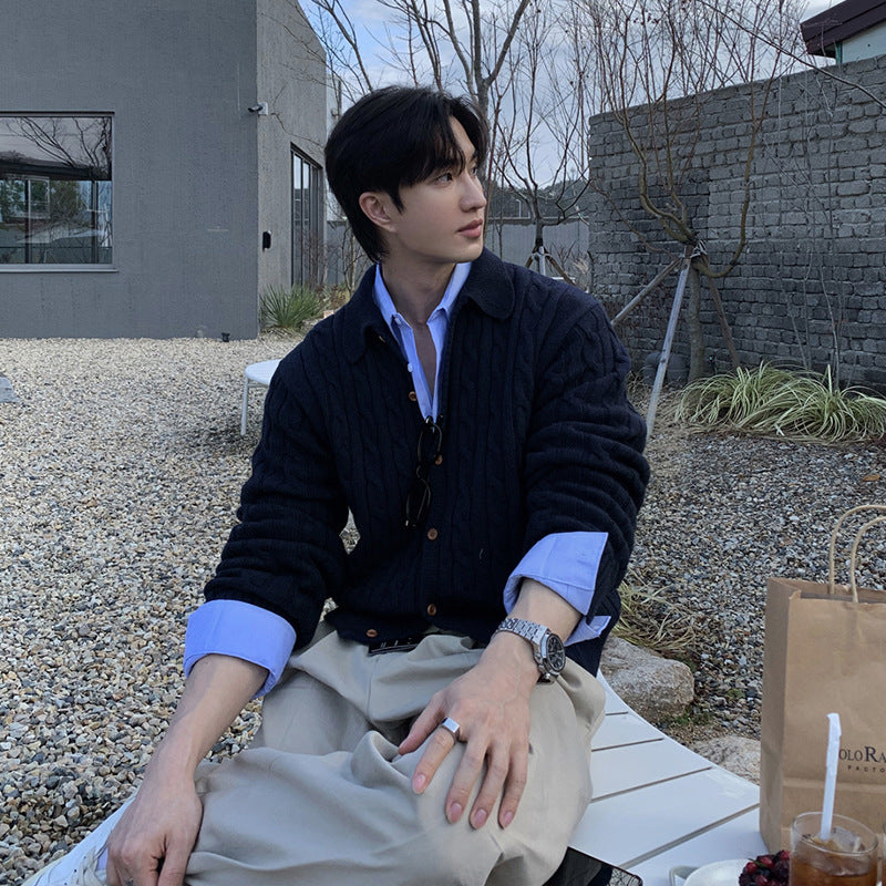 Men's Sweater Sweater Loose Retro