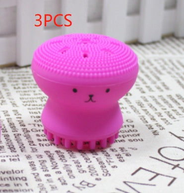 Cute Silicone Cleansing And Exfoliating Tool Brush