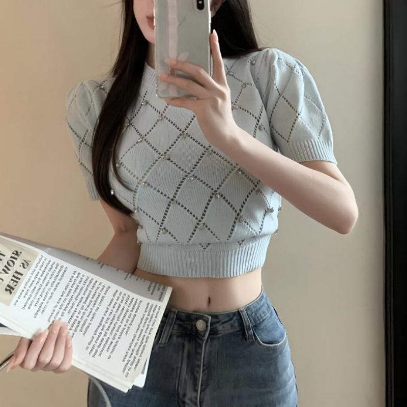 Women's Sweater Bubble Thin Sweater