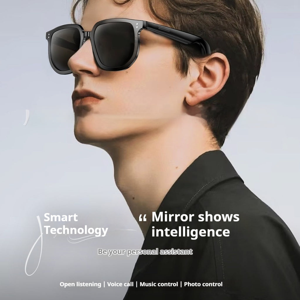 AI Smart Glasses Call Wireless Bluetooth Audio Sunglasses