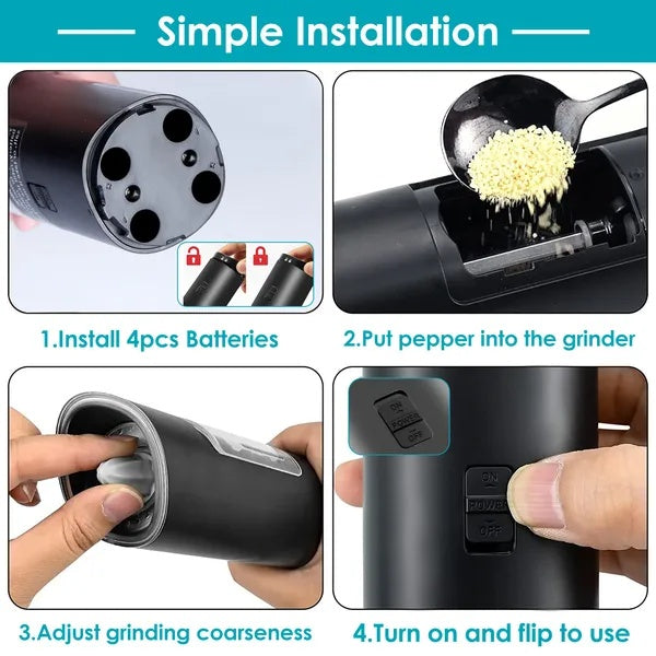 Electric Salt And Pepper Grinder