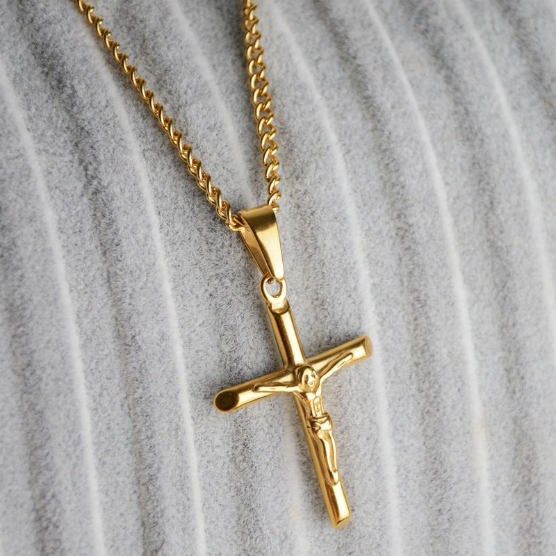 Cross Necklace Men's And Women's Necklace
