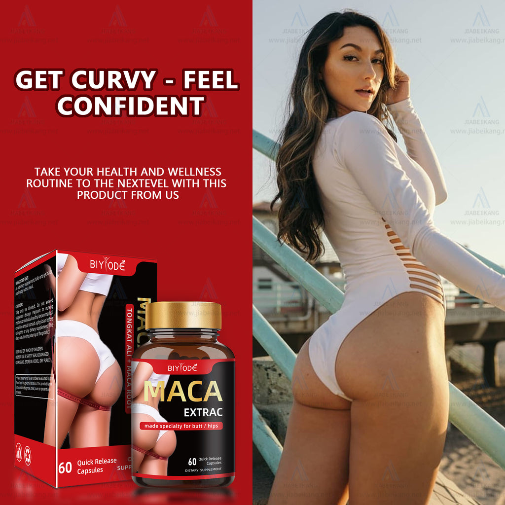 Black Maca Root For Hip And Butt Enlargement Ultimate Nature Ingredient Wholesale Private Label Bbl Pills Capsule