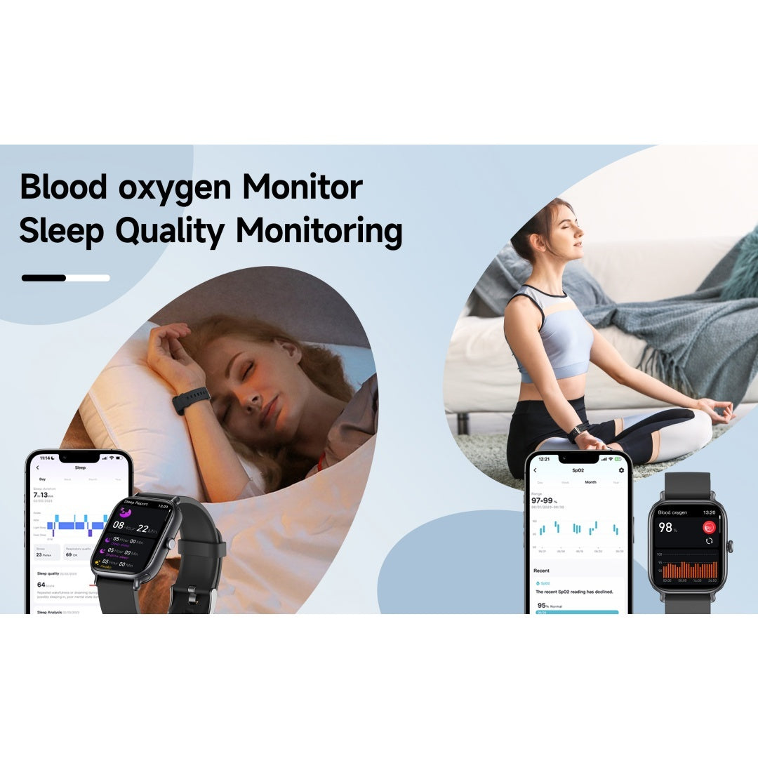 2025 New 2.0-inch Smart Watch With Multiple Sports Modes And Fitness Tracker