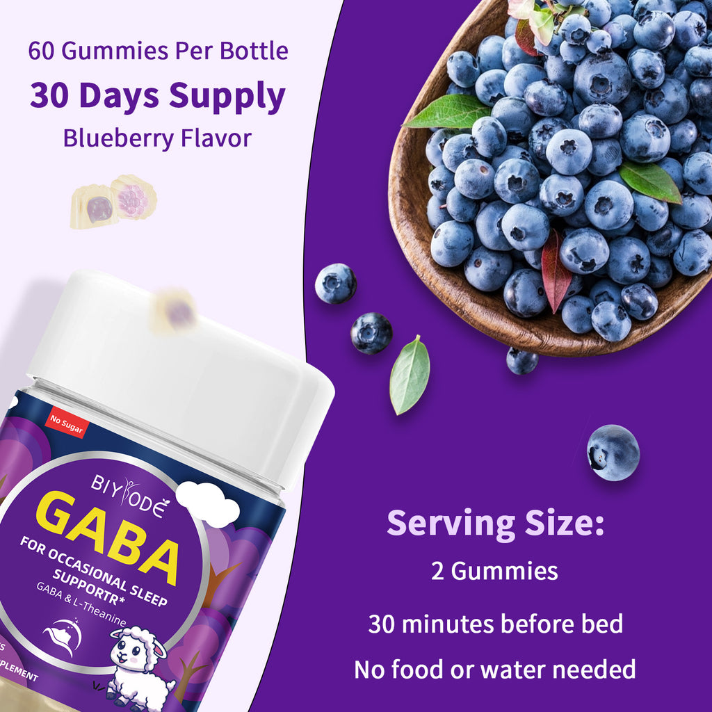 Biyode Sleep Support Gummies Ready Stock Fast Shipping Gaba Melatonin Supplement Wholesale