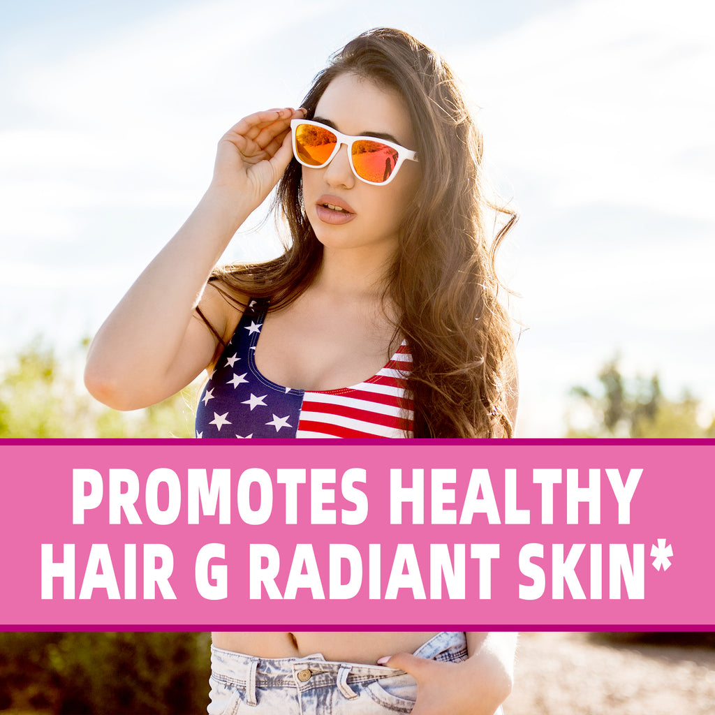 OEM ODM Hot Sale Wholesale Fast Shipping Multivitamin Supplement Skin Hair Nails Health Collagen Strawberry Flavor Gummies