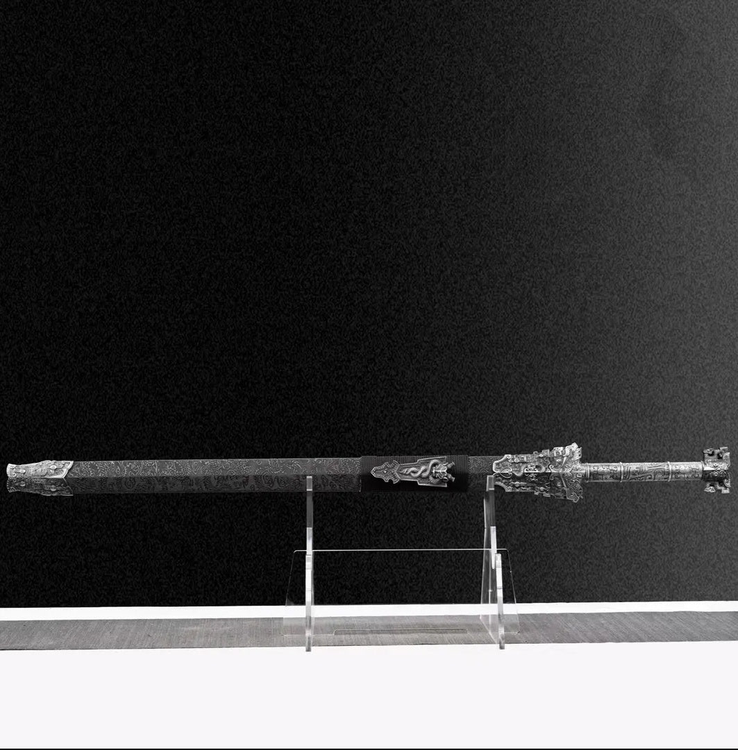 HanwangIntegral Sword High Manganese Steel Self-Defense Cold Weapon  Collection-Grade  Unsharpened