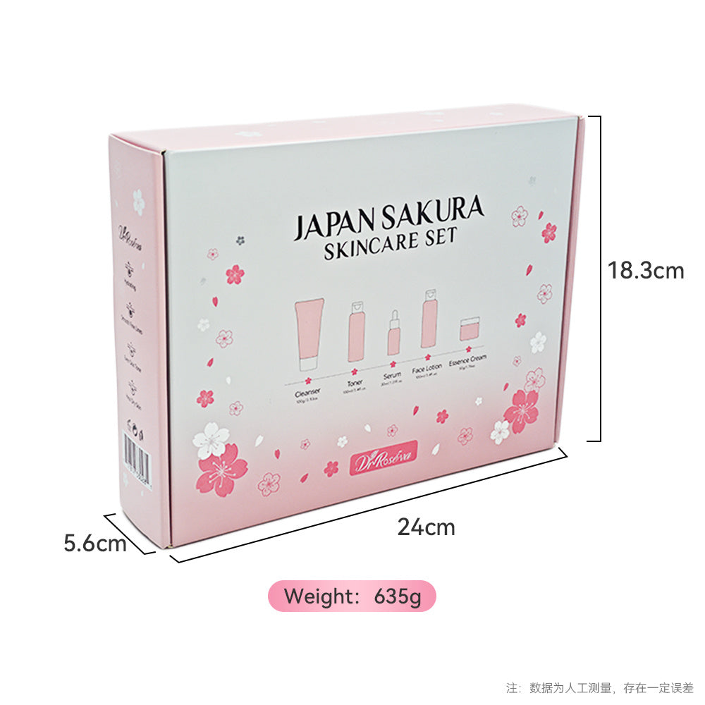 Facial Skin Care Set Face & Body Whitening Moisturizing Exfoliating Cleanser Toner Lotion Eye Cream Serum Skin Care Set